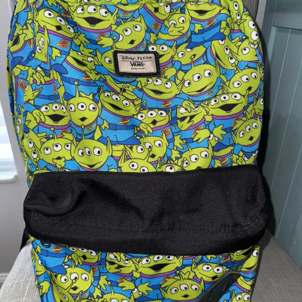 Vans Pixar Alien Print Backpack